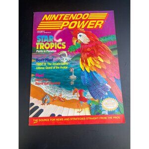 Nintendo Power Vol#21 '91 Star Tropics Complete SKU 3069